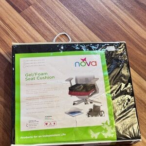 Black Gel/Foam Seat Cushion